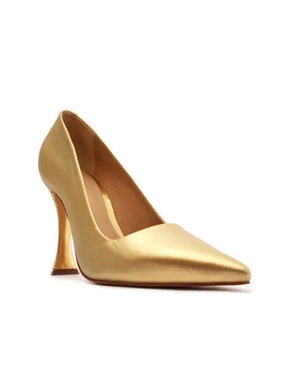 Schutz Gold “Layla” metallic pump